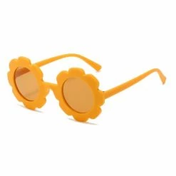 Favor Lane Kids Flower Sunglasses - Mustard