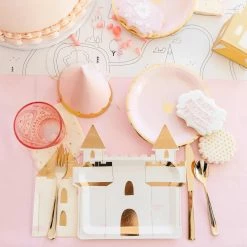 My Minds Eye Napkins - Prints + Shapes Princess Castle Shaped Guest Napkins