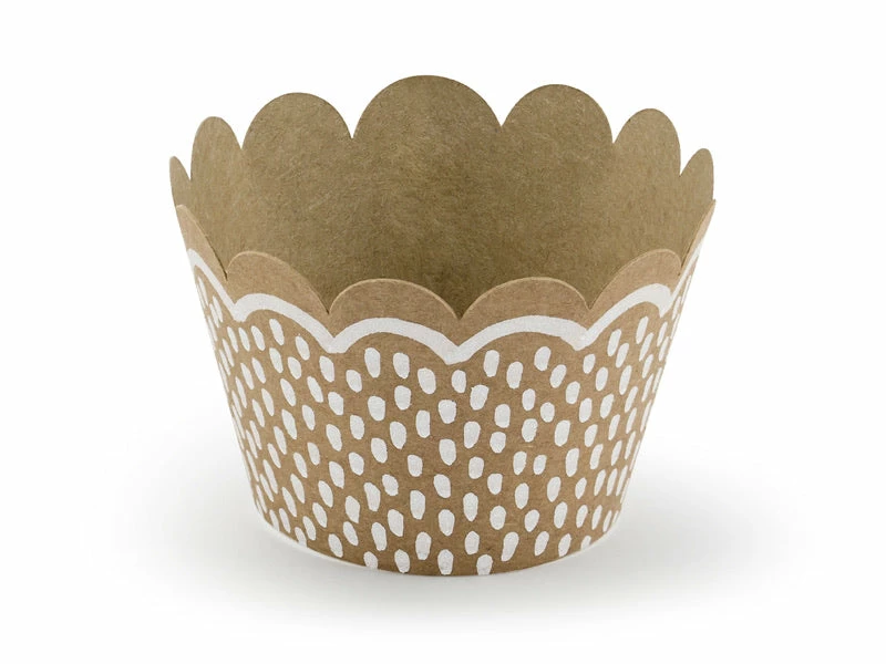 PartyDeco Woodland Party Cupcake Wrapper + Topper Set Baking Cups + Wrappers 6 PartyDeco Woodland Party Cupcake Wrapper + Topper Set Baking Cups + Wrappers