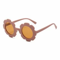 Favor Lane Kids Flower Sunglasses - Dusty Mauve