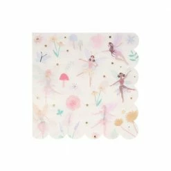 Meri Meri Party Napkins - Prints + Shapes Large Fairy Napkins