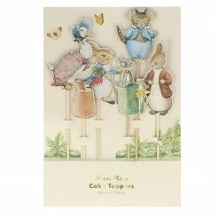 Meri Meri Party Peter Rabbit™ & Friends Cake Toppers - Set Of 6
