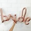 Favor Lane Foil Rose Gold Script 'bride' Balloon WEDDINGS