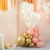 Ginger Ray Peach And Gold Balloon Arch Kit 1 Ginger Ray Peach And Gold Balloon Arch Kit