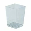 FAVOR LANE Wedding Cake Accessories Reusable Square Dessert/Canape Cup 120ml