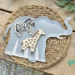 Ginger Ray TABLEWARE Elephant Paper Plates