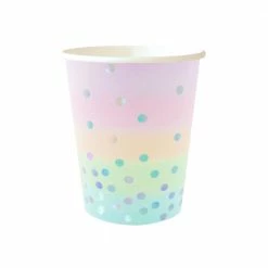 Illume Partyware Iridescent Pastel Paper Cups