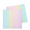 Illume Partyware Iridescent Pastel Napkins Napkins - Prints + Shapes