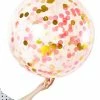 Poppies For Grace JUMBO Clear Pink Shimmer Confetti Filled Balloon Confetti Filled Balloons 2 Poppies For Grace JUMBO Clear Pink Shimmer Confetti Filled Balloon Confetti Filled Balloons