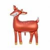 PartyDeco Shape + Novelty Foil Balloons Deer Foil Balloon