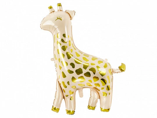 PartyDeco Jumbo Giraffe Foil Balloon Shape + Novelty Foil Balloons 3 PartyDeco Jumbo Giraffe Foil Balloon Shape + Novelty Foil Balloons