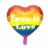 PartyDeco WEDDINGS Love Is Love Heart Balloon