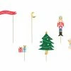PartyDeco Nutcracker Christmas Mix Cupcake|Food Toppers