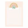 Favor Lane Party Props + Tattoos Dream Big Mini Rainbow Notepad Party Favour