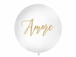PartyDeco Wedding Decorations Giant'Amore' Balloon - 100cm