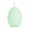 PartyDeco Candles Pale Green Egg Candle 10cm