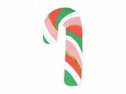 PartyDeco Candy Cane Napkins Napkins - Prints + Shapes