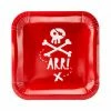 PartyDeco Pirate Party Paper Plates TABLEWARE