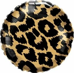 Favor Lane Leopard Spots Round Foil Balloon