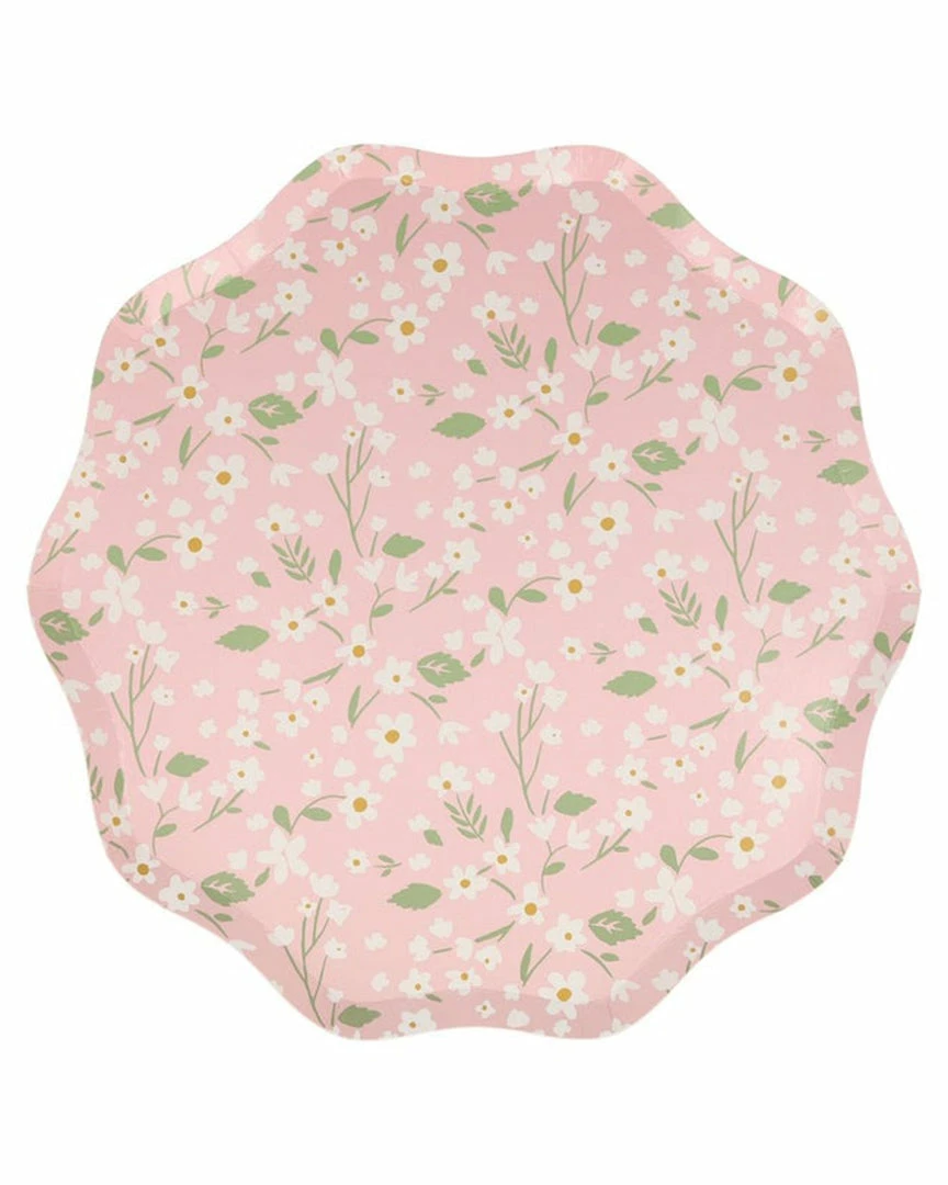 Meri Meri Party Ditsy Floral Paper Plates 4 Meri Meri Party Ditsy Floral Paper Plates