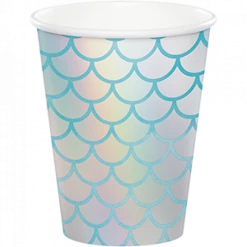 Favor Lane Mermaid Shine Iridescent Paper Cups