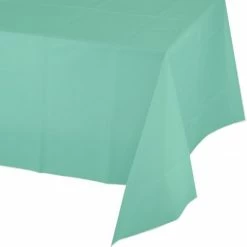 Favor Lane Rectangle Mint Tablecover Table Covers