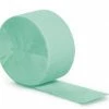 Favor Lane Mint Crepe Streamer Streamers