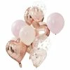 Ginger Ray Wedding Decorations Blush + Rose Gold Balloon Bundle