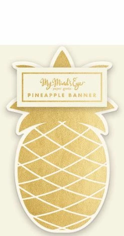 My Minds Eye Pineapple Party Banner Paper Garlands + Buntings