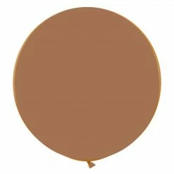 Favor Lane 90cm Jumbo Round Balloon - Mocha