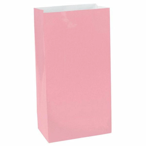 Favor Lane New Pink Paper Party Bags WEDDINGS 3 Favor Lane New Pink Paper Party Bags WEDDINGS