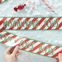 Ginger Ray Novelty Christmas Elf Caution Tape