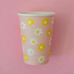 Oh It's Perfect Daisy Paper Cups 8pk