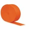 Favor Lane Streamers Sunkissed Orange Crepe Streamer