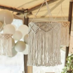 Ginger Ray Macrame Chandelier Wedding Decorations