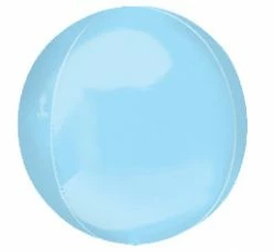 Favor Lane Pastel Blue 40cm Shiny Orbz Balloon