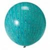 Favor Lane Peacock Green Round Balloon