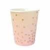 Illume Partyware Pink + Peach Paper Cups