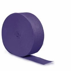 Favor Lane Purple Crepe Streamer - 24m Streamers