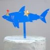 Kiki Sprinkles Cake Toppers Party Shark Cake Topper 1 Kiki Sprinkles Cake Toppers Party Shark Cake Topper