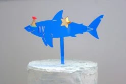 Kiki Sprinkles Cake Toppers Party Shark Cake Topper