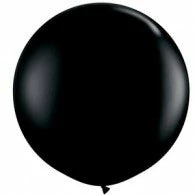 Qualatex WEDDINGS 90cm Jumbo Round Balloon - Black