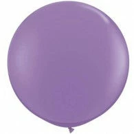 Qualatex 90cm Jumbo Round Balloon - Spring Lilac