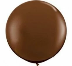 Favor Lane 90cm Jumbo Round Balloon - Chocolate Brown 75cm + 90cm Round Latex Balloons
