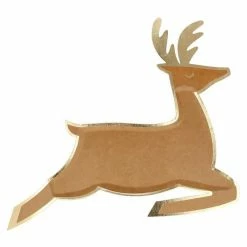 Meri Meri Party Leaping Reindeer Plates TABLEWARE