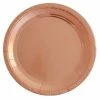 Illume Partyware Rose Gold Foil Paper Plates WEDDINGS