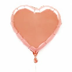 Illume Partyware Rose Gold Foil Heart Balloon WEDDINGS