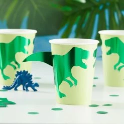 Ginger Ray Dinosaur Paper Cups - Roarsome