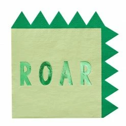 Ginger Ray Dinosaur Paper Napkins - Roarsome