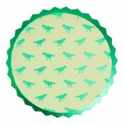 Ginger Ray TABLEWARE Dinosaur Paper Plates - Roarsome